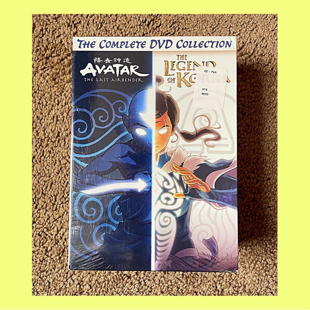 Avatar: The Last Airbender & Legend of Korra Complete DVD Collection